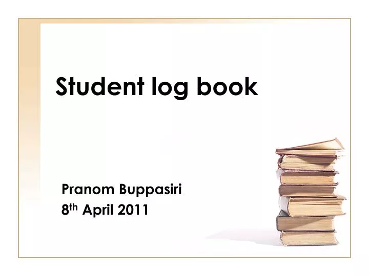 student log book