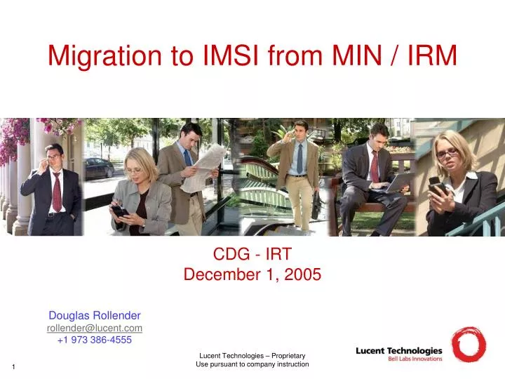 migration to imsi from min irm
