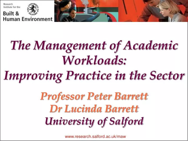 the management of academic workloads improving practice in the sector
