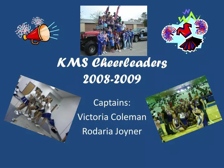 kms cheerleaders 2008 2009