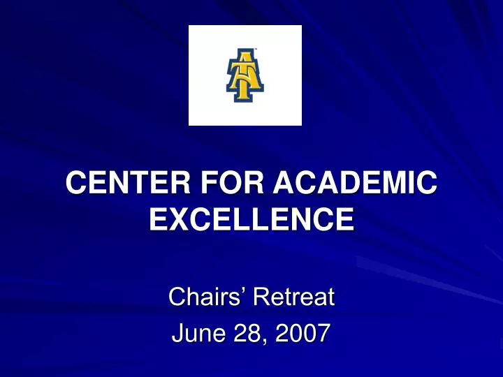 center for academic excellence