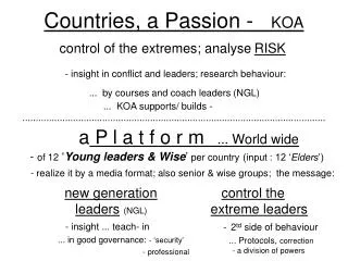 new generation leaders (NGL) .