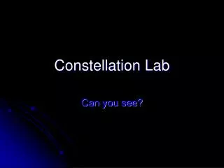 constellation lab