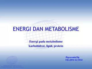 energi dan metabolisme