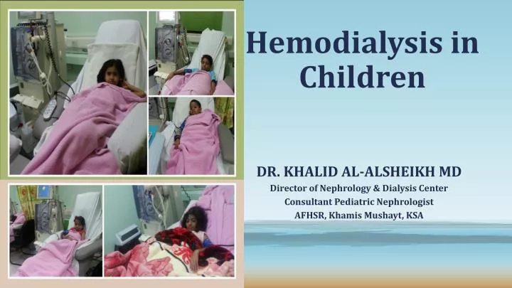 hemodialysis in children