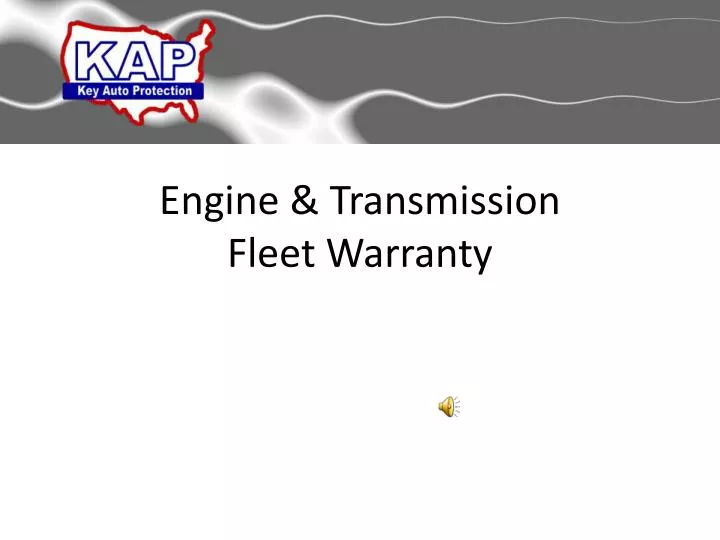 engine transmission fleet warranty