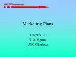 Marketing Plans - slide 1