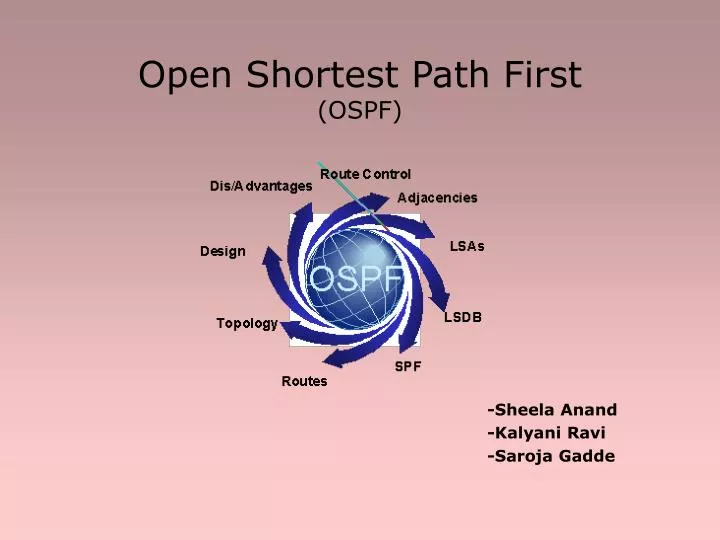 open shortest path first ospf