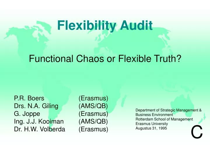 flexibility audit