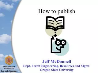 How to publish