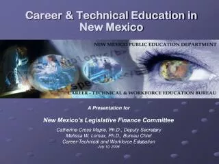Career &amp; Technical Education in New Mexico