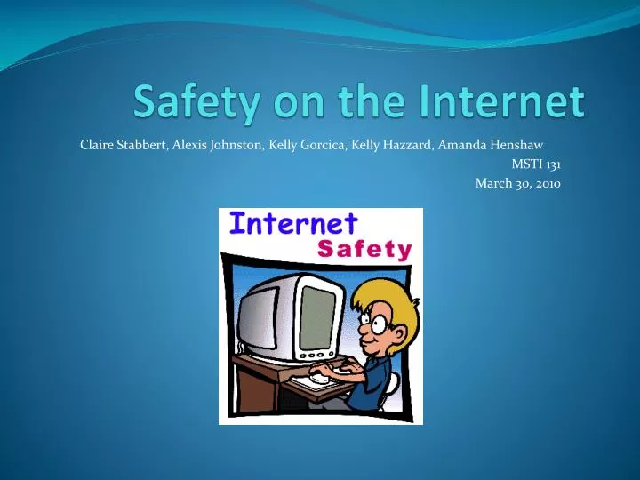 safety on the internet