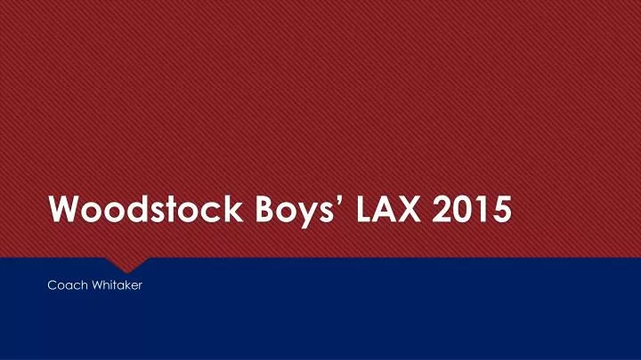 woodstock boys lax 2015