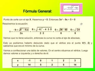 f rmula general