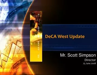 DeCA West Update