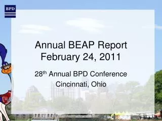 Annual BEAP Report February 24, 2011