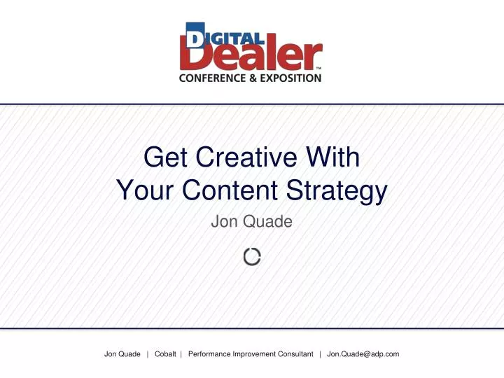 get creative with your content strategy