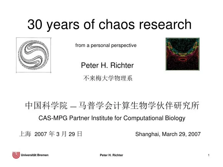 30 years of chaos research