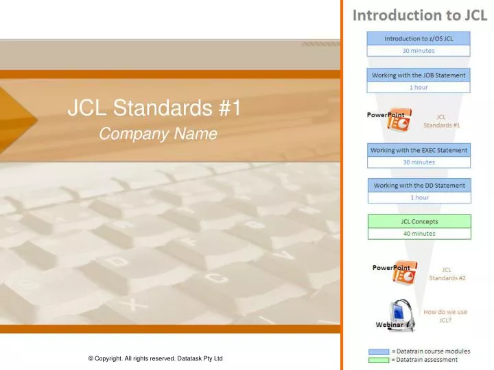 jcl standards 1