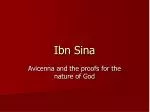 Ibn Sina - slide 1
