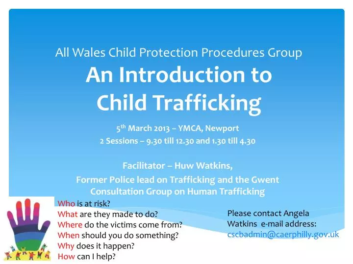 all wales child protection procedures group an introduction to child trafficking