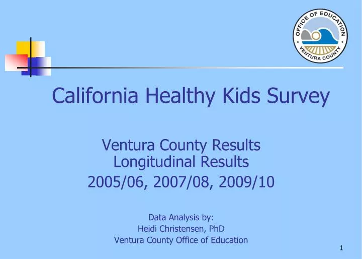 california healthy kids survey