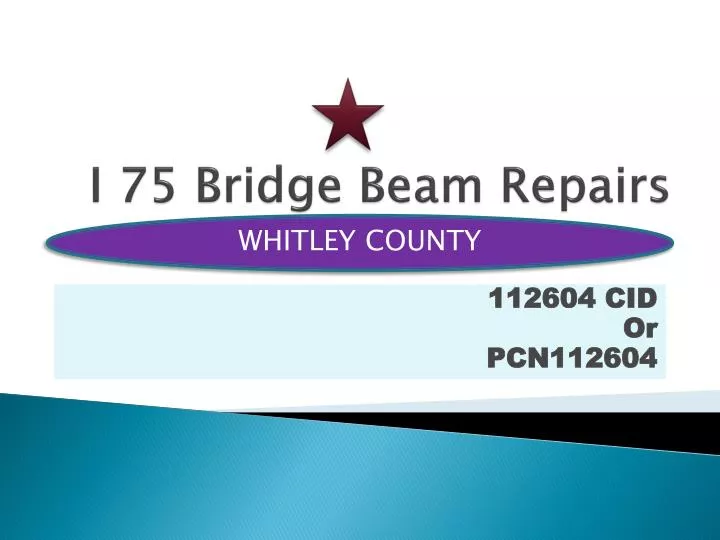 i 75 bridge beam repairs