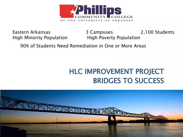 hlc improvement project bridges to success