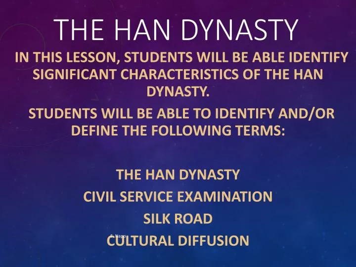 the han dynasty