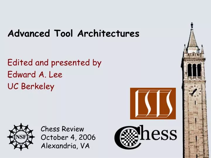 advanced tool architectures