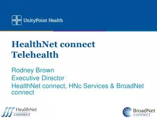 HealthNet connect Telehealth