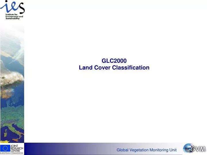 glc2000 land cover classification