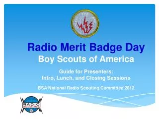 radio merit badge day boy scouts of america