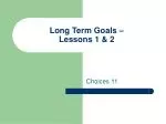 Achieving Long-Term Goals: Your Vision for the Future - slide 1
