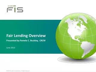 Fair Lending Overview