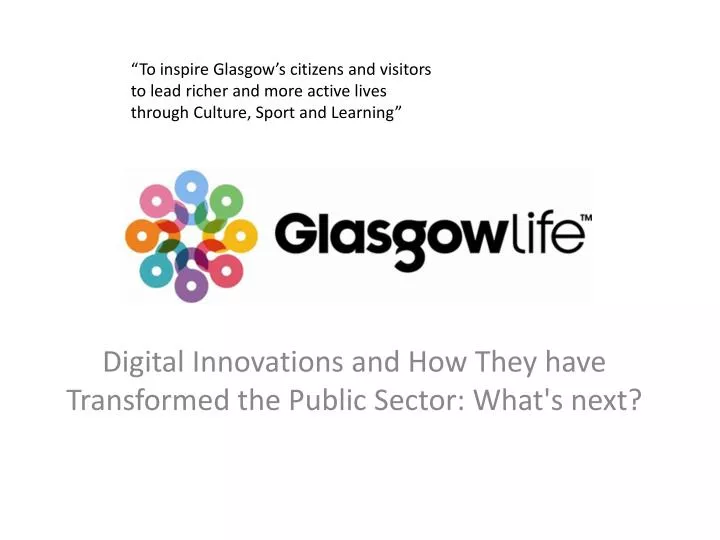 digital innovations and how they have transformed the public sector what s next