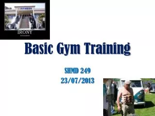 Basic Gym Training