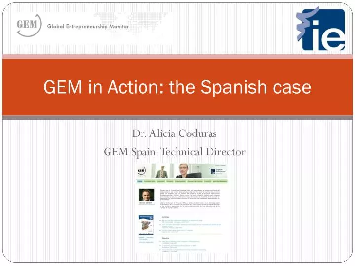 gem in action the spanish case