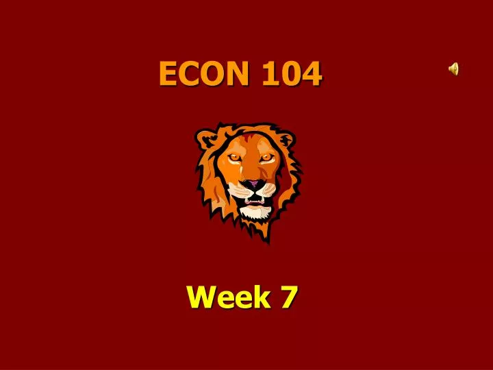 econ 104