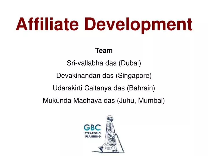affiliate development