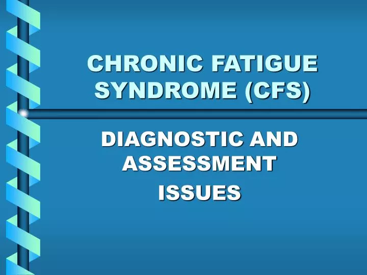 chronic fatigue syndrome cfs