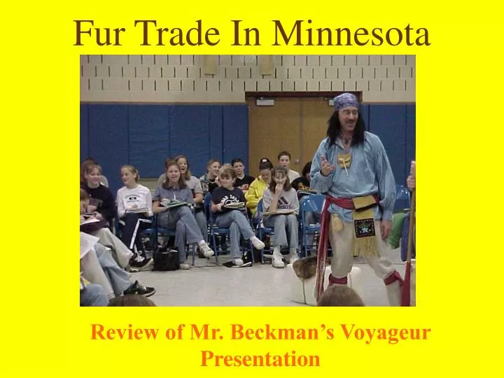 fur trade in minnesota