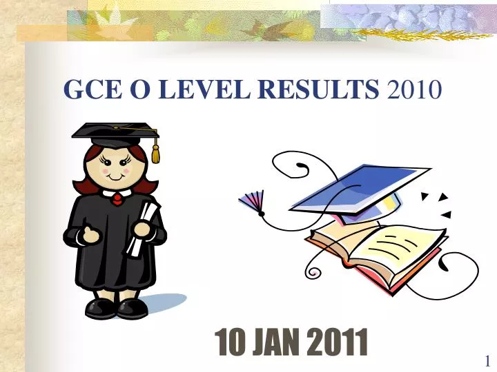 gce o level results 2010