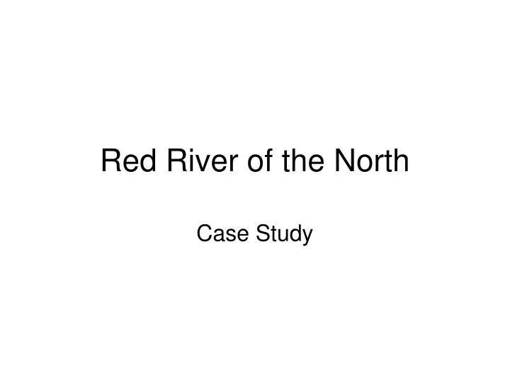red river of the north