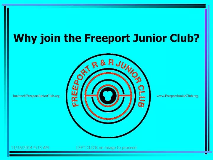 why join the freeport junior club