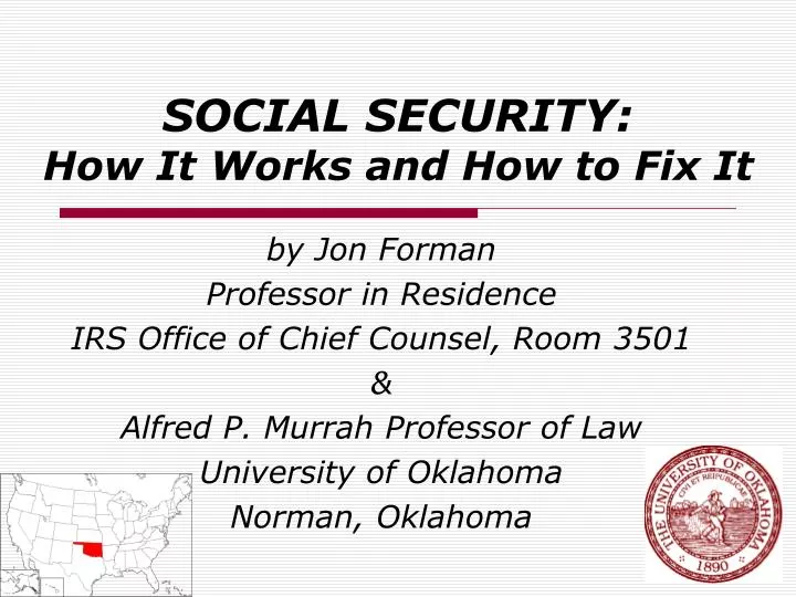 social security how it works and how to fix it