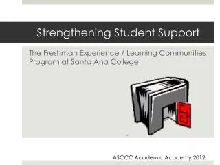 Strengthening Student Support