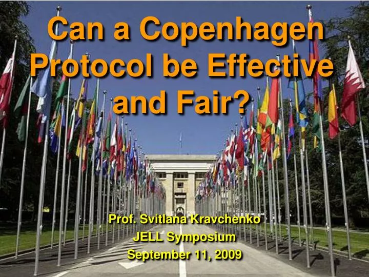 can a copenhagen protocol be effective and fair