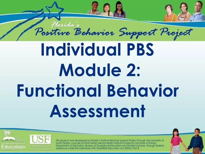 individual pbs module 2 functional behavior assessment