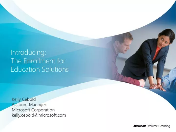 introducing the enrollment for education solutions